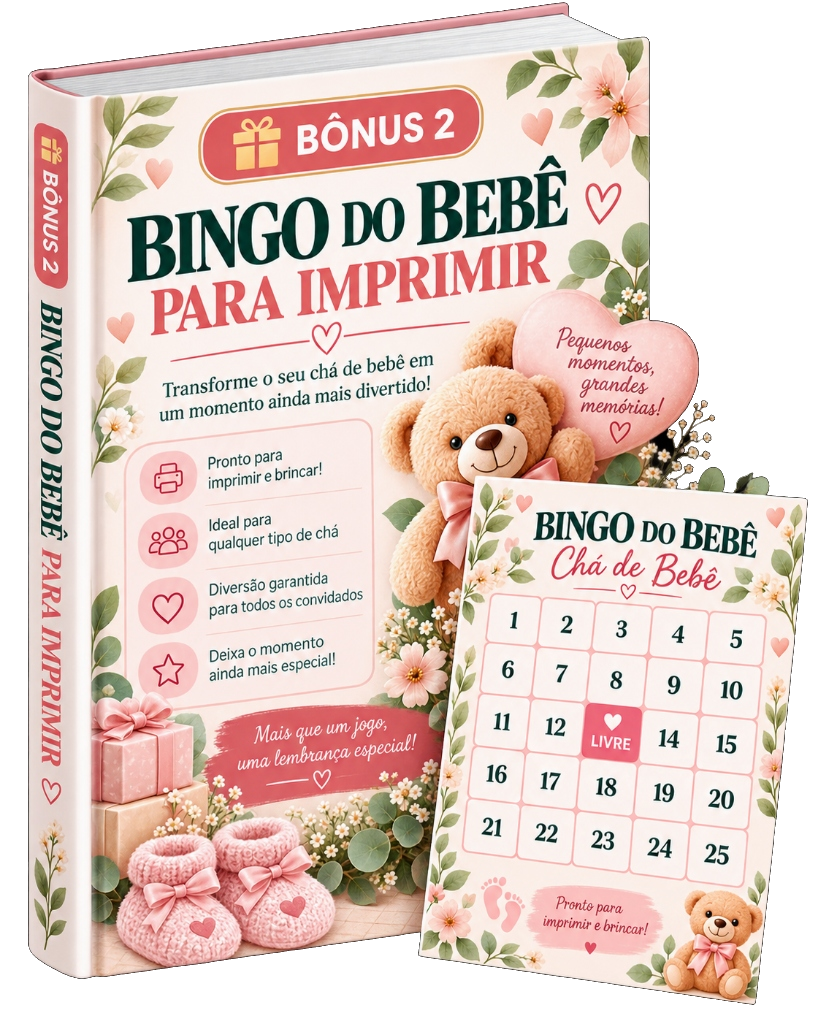 Bônus 2: Bingo do Bebê para Imprimir