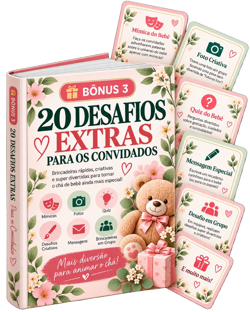 Bônus 3: 20 Desafios Extras para os Convidados